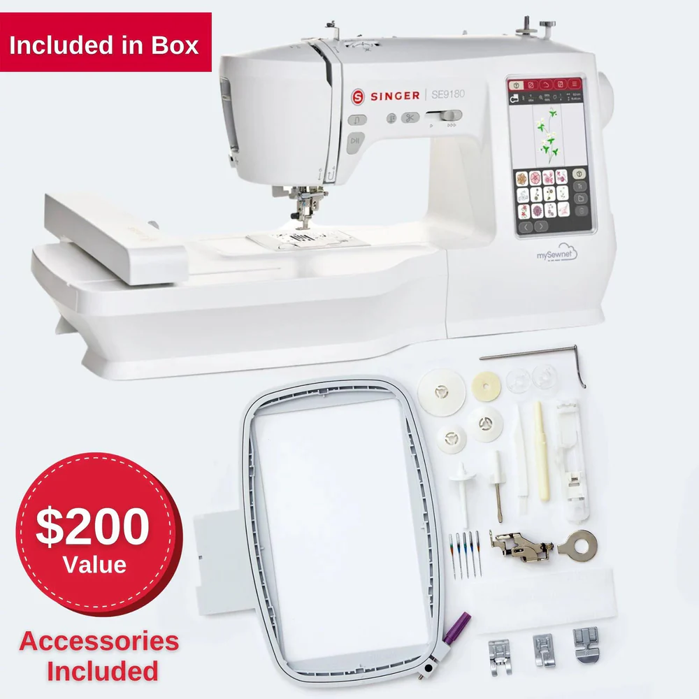 SINGER® SE9180 Sewing & Embroidery Machine - Image 3