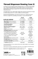 Thread Dispenser/Sewing Case II