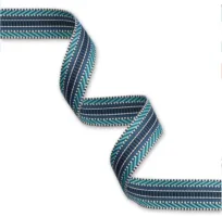 Railroad Track Blues Webbing 1-1/2" x 3yd