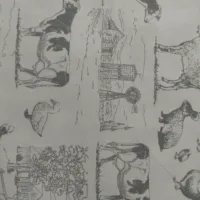 Farm Family Allover Ivory