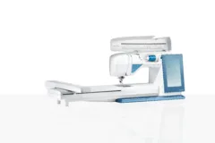 HUSQVARNA® VIKING® DESIGNER SAPPHIRE™ 85 Sewing & Embroidery Machine with Majestic Hoop Bundle