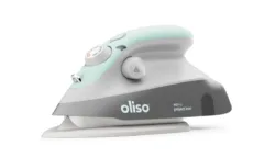 Oliso Aqua Mini Iron with Trivet