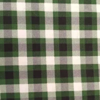 Choice Fabrics Editions Green & Black & White Check