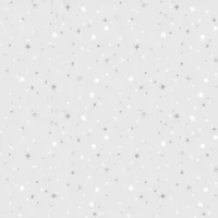 MW Honey Bunny Lt Grey Stars