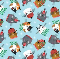 LTTURQ MEOWY CHRISTMAS TOSS 1