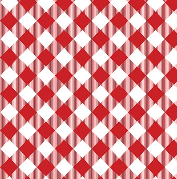 WHT CHILLIN & GRILLIN GINGHAM 1