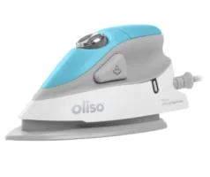 Oliso Mini Iron Turquoise with Trivet