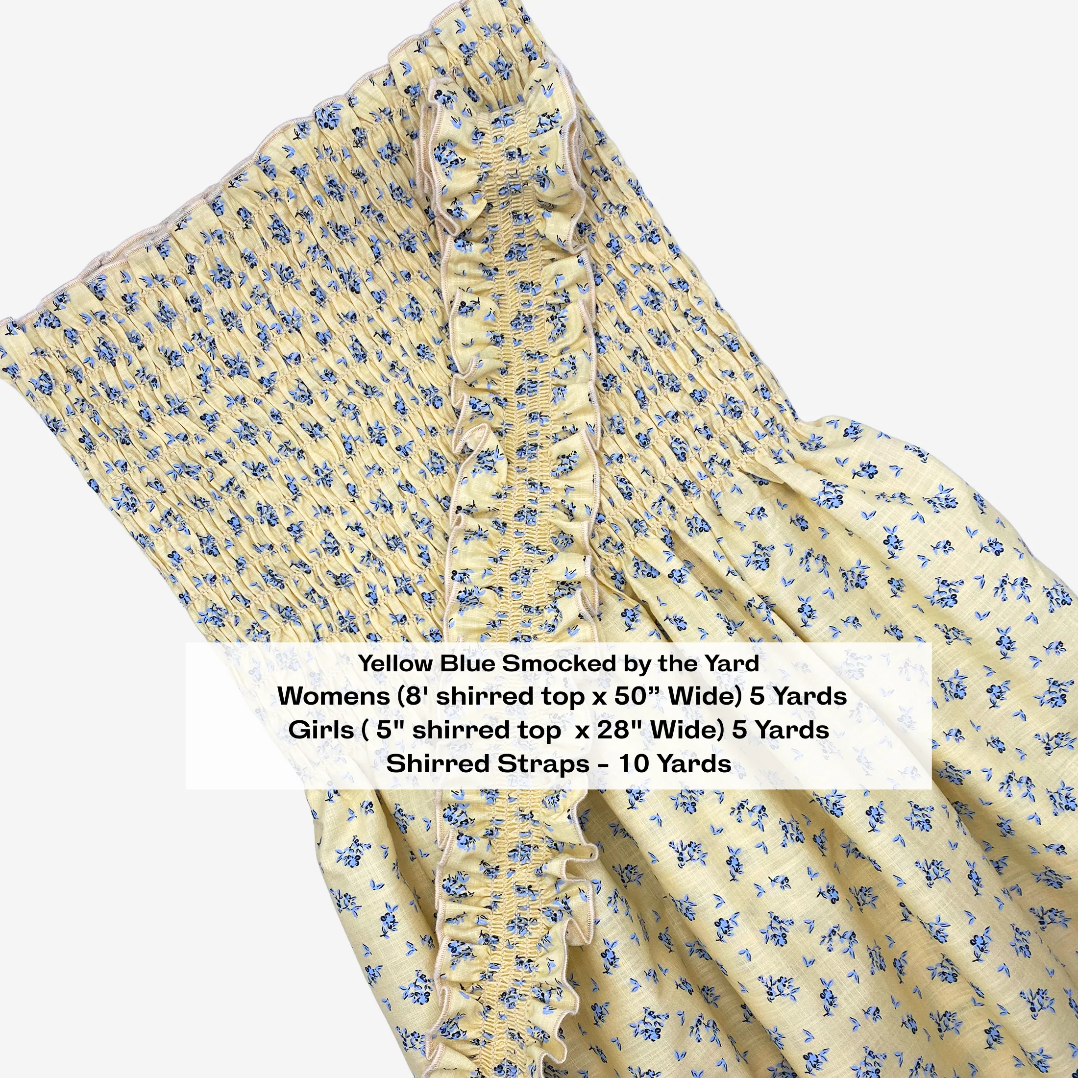 Shirred Dress Fabric 30"