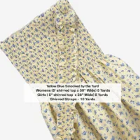 Shirred Dress Fabric 50"