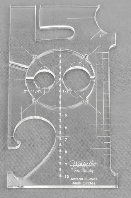 Low Shank Artisan Mini Multi Circles Template