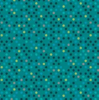 DAZZLE DOTS TEAL CONFETTI DROP