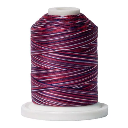 Signature 40 Stars & Stripes Variegated Cotton Thread 700yd 40wt