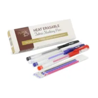 Madam Sew Heat Erasable Fabric Marking Pens - 4 Color Set + Refills