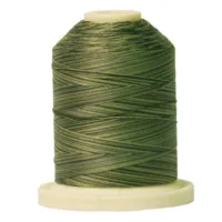 Signature 40 Greyish Green Variegated Cotton Thread 700yd 40wt