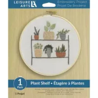 Leisure Arts Embroidery Kit - Plant Shelf