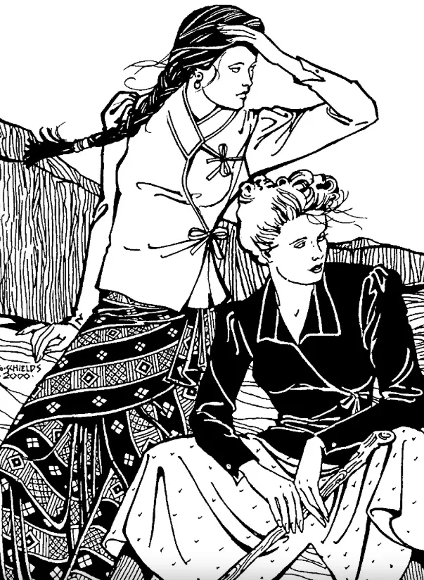 111 Nepali Blouse w/Overlapping Front Panels Size XS-XL