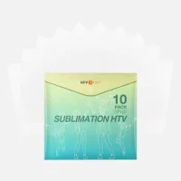 Clear Sublimation HTV for Light Fabrics 12"x12" 10 pk