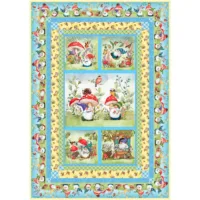 Gnome-Grown Project Quilt Kit 45"x64"
