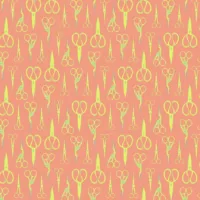 Crane Scissors - Canteloupe