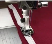 INVISIBLE ZIPPER FOOT - METAL (1 - 8)