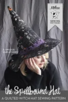 SPELLBOUND QUILTED WITCH HAT