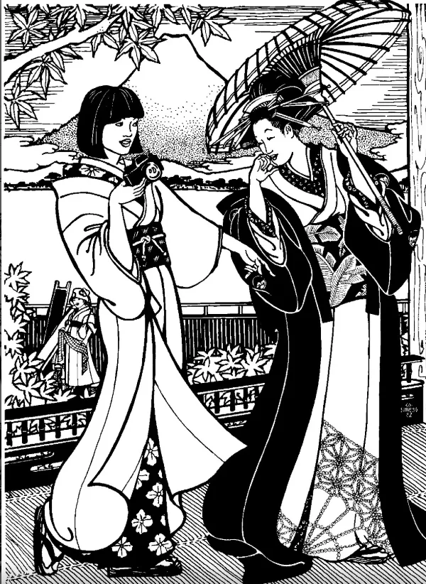 113 Japanese Kimono Pattern