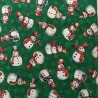Dancin' Snowmen Green