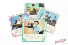 Coasters, Sewing Machine Timeline