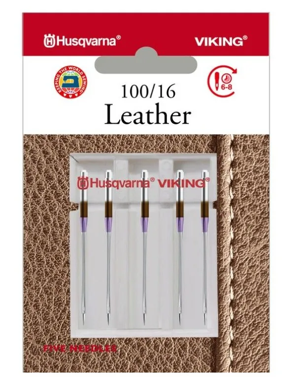 HV LEATHER NEEDLE SIZE 100/16, 5-PACK