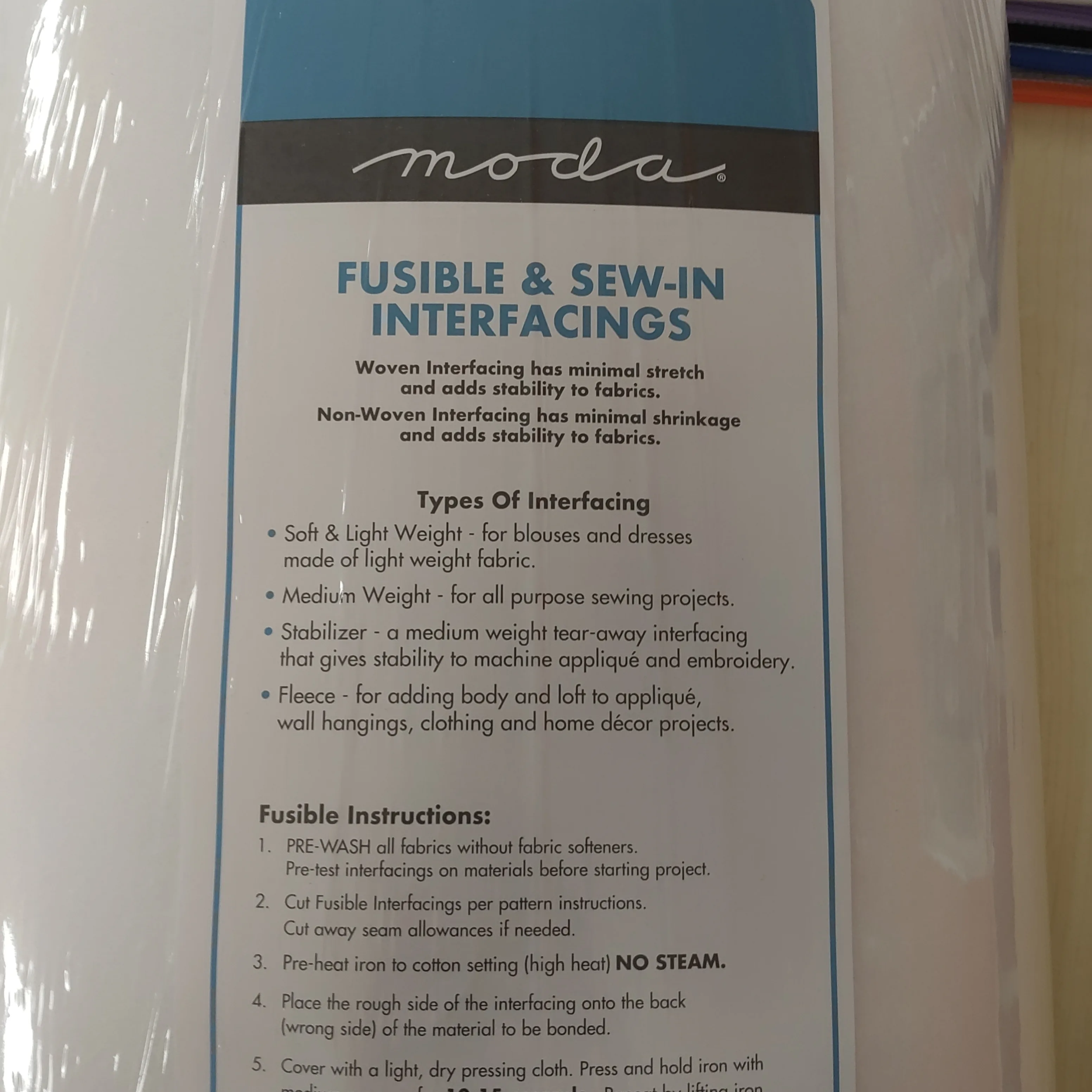 Moda Fusible Fleece