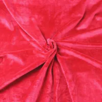 60" MDG SLINKY MINKY SOLIDS RED