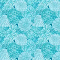 TURQ ROOVILLE BLOOMS 1