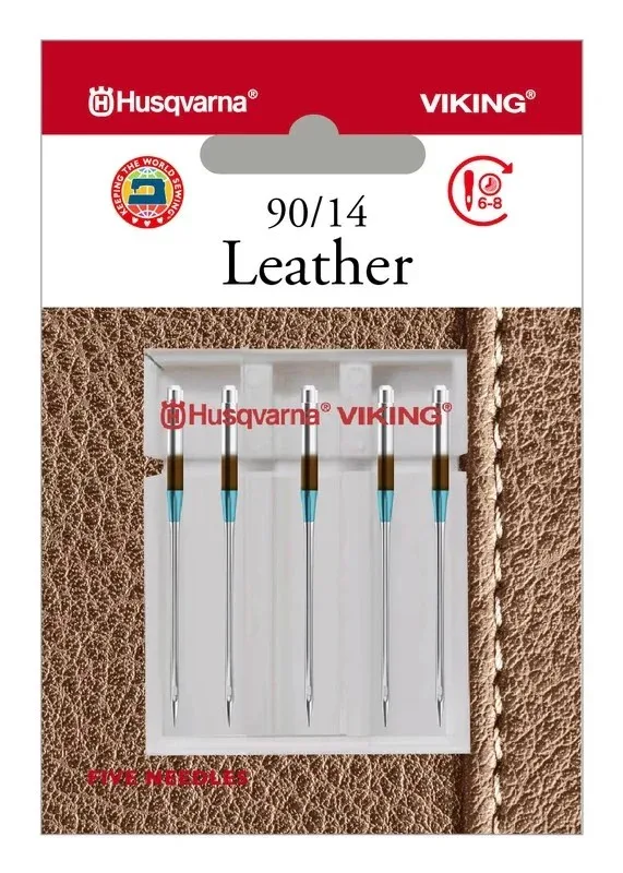 HV LEATHER NEEDLE SIZE 90/14, 5-PACK