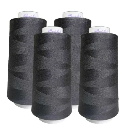 MAXI-LOCK SERGER THREAD BLACK 4pk