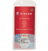 1/4" PIECING PRESSER FOOT SINGER BLISTER