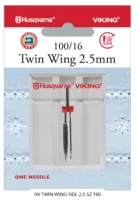 HV TWIN WING NEEDLE 2.5MM SIZE 100/16, 1-PACK