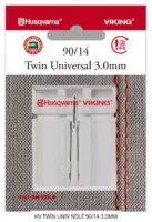 HV TWIN UNIVERSAL NEEDLE 3.0MM SIZE 90/14 , 1-PACK