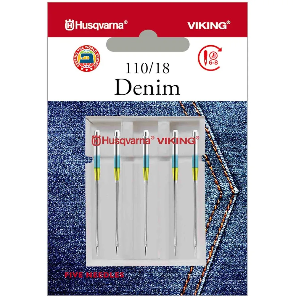 HV DENIM NEEDLE SIZE 110/18, 5-PACK