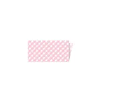 Riley Blake Designs Single-Fold Quilt Binding Micro Gingham Peony