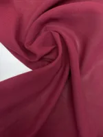 Red Pink Silk Woven