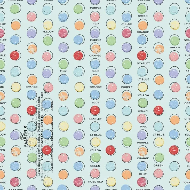 Egg Hunt Egg Dye Dots Aqua - Riley Blake