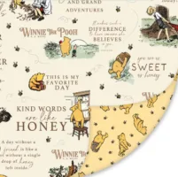 Double Lush Velvet Winnie The Pooh - Riley Blake