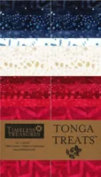 2.5in Strips Tonga Batik Patriot's Pride, 40pcs/bundle