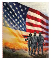 Riley Blake American Honor The Three Soldiers Panel