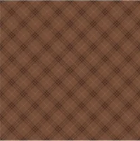 Coffee Time Plaid Brown - Riley Blake