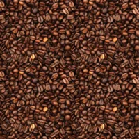 Coffee Time Coffee Beans Brown - Riley Blake