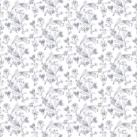 Sew America Flower Vines White - Riley Blake