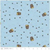 Riley Blake Winnie the Pooh Bees Blue