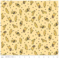 Riley Blake Winnie the Pooh Toss Sunshine