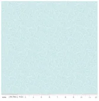 Riley Blake Winter Magic Swirls Aqua